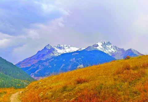 When seasons collide in the San Juan Mountains, magic happens. Photo Credit Visit Silverton