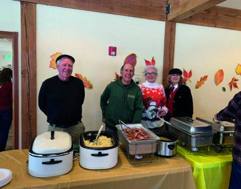 Richard Wilcox.David Swanson. Barbara Renowden. Carolyn Wilcox. Photo Credit Silverton Hardware