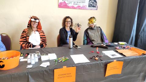A booth at the fall fair. Photo credit Dayna Kranker