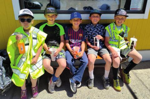 Maxine Brosh, Bradford Brosh, Theo Kranker, Will Kranker and Jonah Kranker Photo Credit - Dayna Kranker