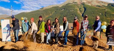 Town of Silverton breaks ground on Affordable Housing Townhome poject last fall