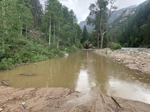 Rockslide On Train Tracks Interrupts