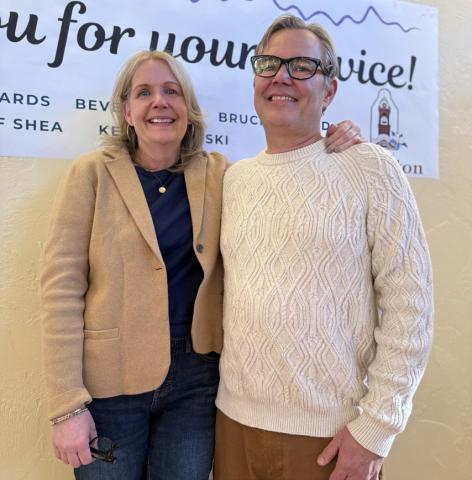 Jane and Anthony Edwards enjoyed catching up with all their longtime Silverton friends at the event Photo by DeAnne Gallegos