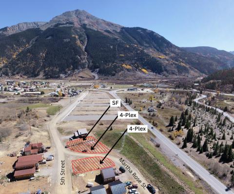 Anvil Townhomes Site Vicinity Map.