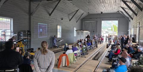 Jerry Hoffer Celebration of Life June 6th photo by Durango Railroad Historical Society