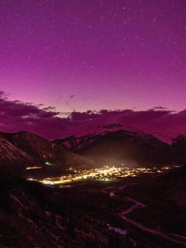 Aura over Silverton Spring 2024. Photo credit Jimmy S Keene