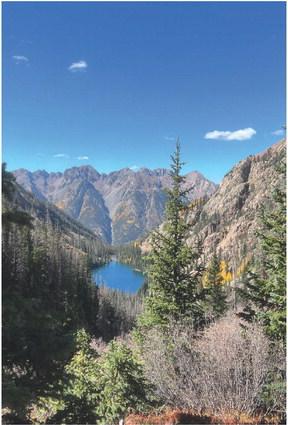 Ruby Lake and Ruby Creek near Silverton. Photo credit Adam Andrade