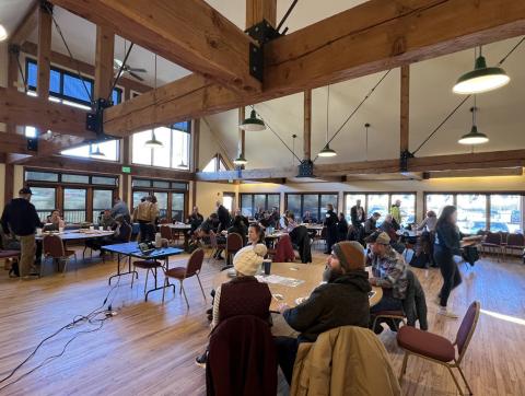 55 plus local business owners, budding business owners, and non-profits came together for a half day summit at Kendall Recreation Center. Photo credit DeAnne Gallegos