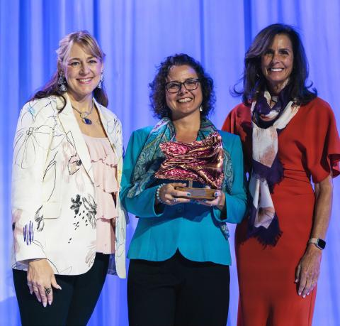 CBCA Director Christin Crampton Day - Lisa Branner - CBCA Board Chair Nancy Walsh - Photo Credit Amanda Tipton Photography