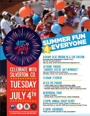 Silverton’s 4th of July Celebrations