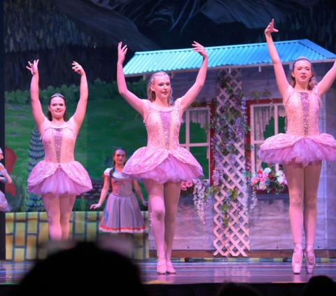 Amelia Edwards of Silverton preformed in Weehawken's Wizard of Oz. Photo credit Weehawken Dance