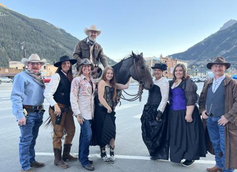 The Wild West Murder Mystery event was hosted as a fundraiser by the Silverton Fourth of July Association. Photo credit The Silverton Fourth of July Association