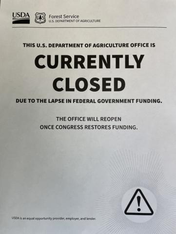 What to Expect on Public Lands During the Shutdown