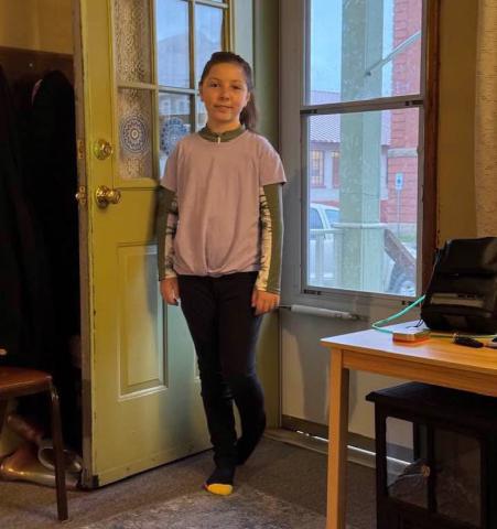 Linda Davis’s granddaughter turned 9 last week. Happy Birthday, Thyra! photo by Linda Davis