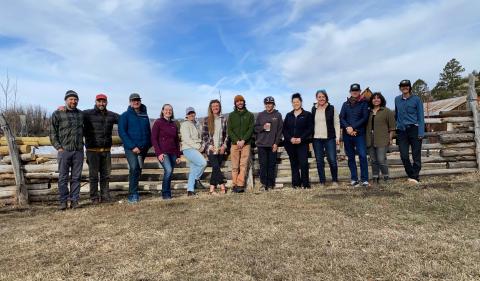 MSI staff retreat was held at Rancho Sendero in Hesperus which is owned by former Durango Mayor Christina Rinderle. Photo credit MSI