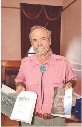 Photo Credit Cracked Compass Photography Dr. Andrew Gulliford at his lecture on Bears Ears