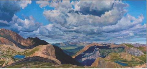 Judith Graham’s painting “Eldorado.”