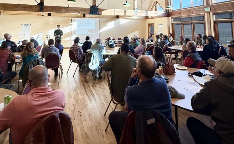 80 plus were in attendance last Monday for the wildfire prepardness meeting