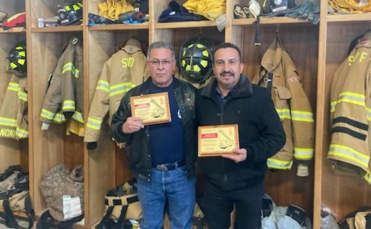 SSJVFD Fire Chief Gilbert Archuleta spearheads donation of gear to fire department in Mexico