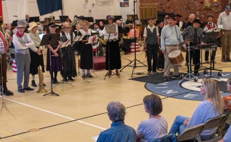 The Silverton Brass Band played a special performance Saturday night at the Great Western Rocky Mountain Brass Band Festival Photo by Ray Dileo