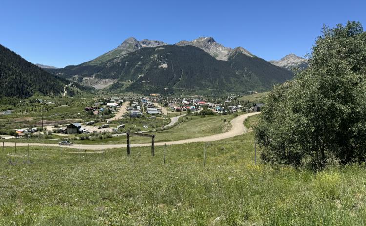 A view of Silverton in the summer when extra workforce housing is needed. Photo credit Katey Fetch
