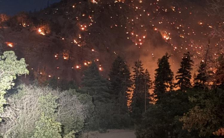 Gold Mountain Fire photo by Elias Smallsreed