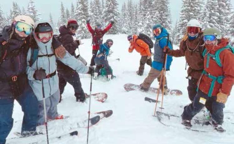 Having fun at Silverton Mountain on New Year’s Eve. Photo by Anne Chase