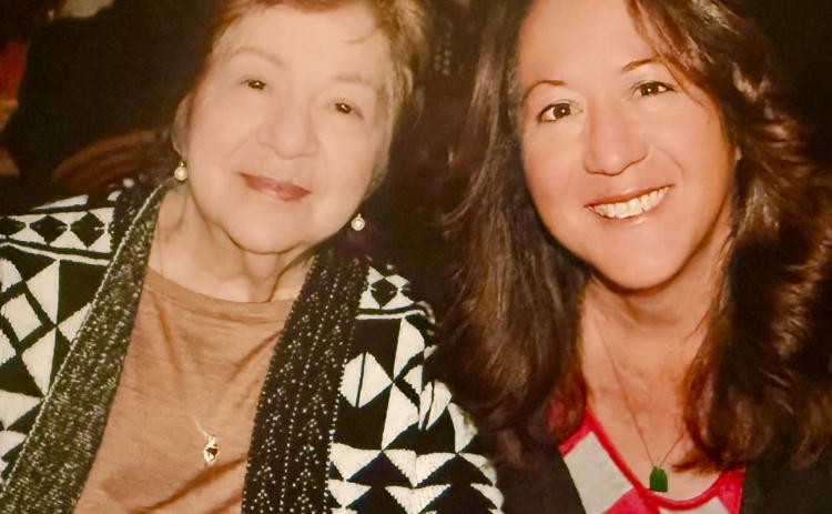 Silverton Standard Newspaper publisher DeAnne Gallegos took a break to celebrate her mom, Margaret Silva Gallegos' birthday in California