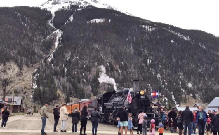 Photo credit Melanie Bergolc The first train of summer 2024.