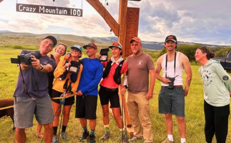 A group of Silverton runners at the Crazy Mountain 100-mile race in Montana photo by Amanda Grimes
