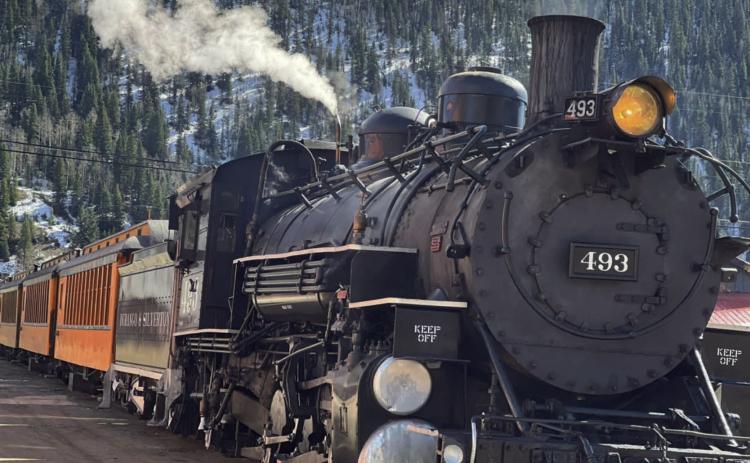 The Durango-Silverton Narrow Gauge Railroad finished its final run between to Silverton on October 29th. Photo courtesy of the Silverton Area Chamber of Commerce