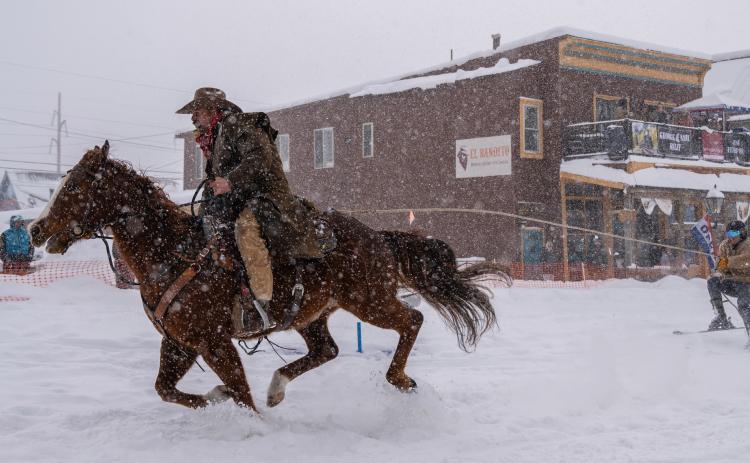 A blizzard in tim the re foraces. Photo credit Wesley Berg