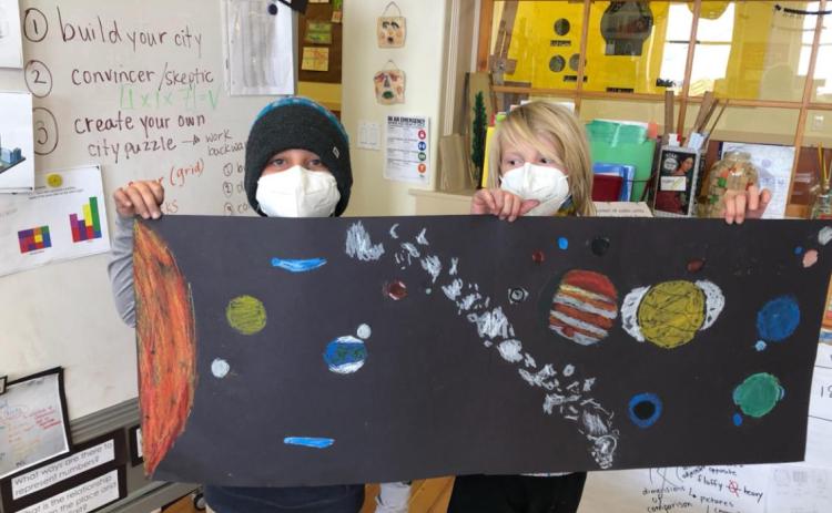 Elliot Barszcz and Phen Meade Space Art Before the Rover Gets to Mars Photo Credit - Megan Davenport