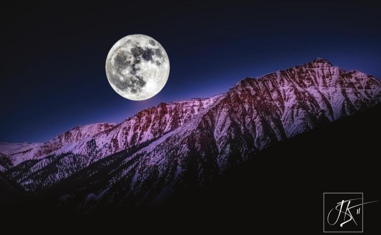 Photo Credit - Jimmy S Keene II We saw the final full moon of 2021 this week with the Winter Solstice. Jimmy Keene captured this full moon earlier this year.