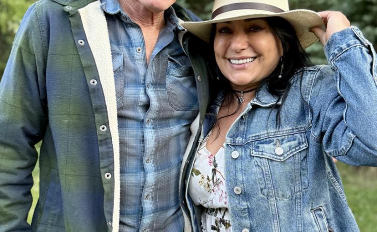 Rick and Angelina Noble celebrated the Summer Solstice on Sunday with smiles photo by DeAnne Gallegos