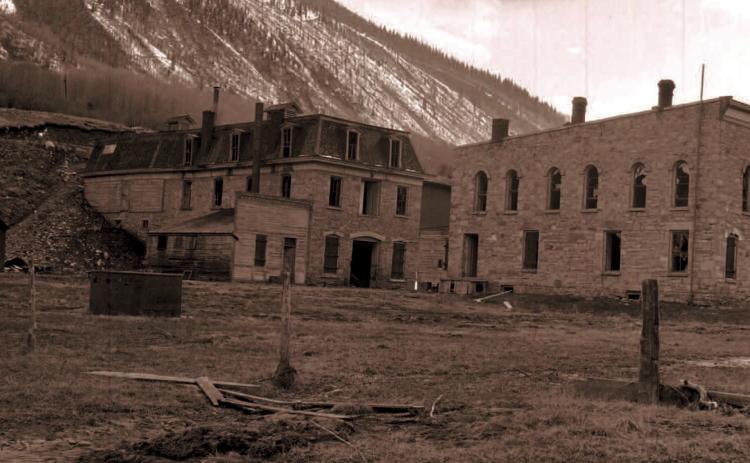 The abandoned Silverton Brewery on Mineral Creek in an undated photo. Photo Courtesy of the Silverton Historical Society