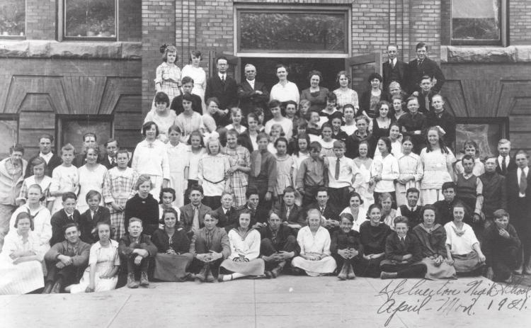 100 years ago: School’s (almost out) for Summer April 1921- Silverton High School