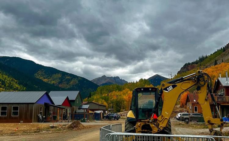 Utility work happening in Anvil Mountain Community