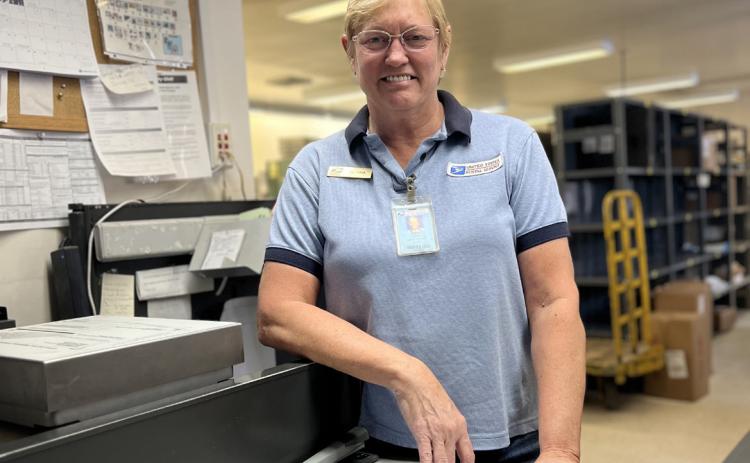 Silverton Postmaster DeAna Scott retires after 20.5 years of service at the USPS. Photo credit DeAnne Gallegos