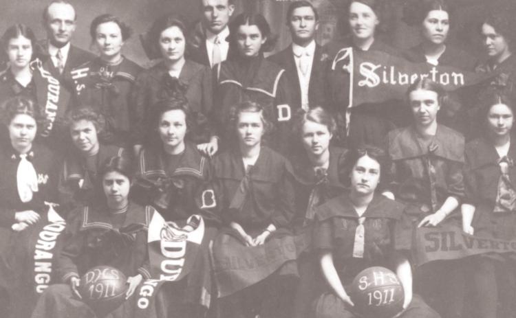 Silverton High School Girl’s Basketball Team, 1911