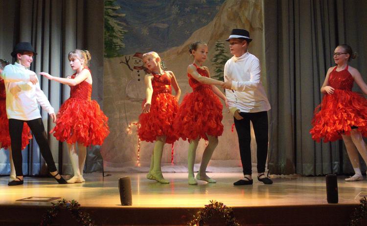 Scene from the winter dance recital. Photo credit Dave Emory