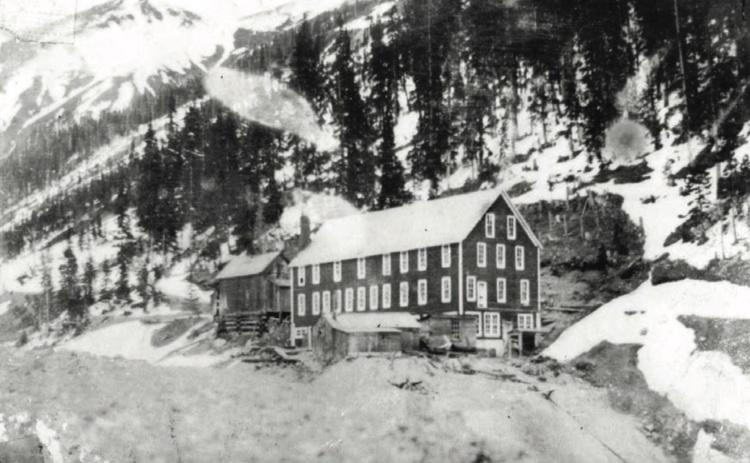 Tom Moore Boarding House San Juan County Historical Society photo The Tom Moore boarding house above Eureka in Animas Canyon around 1902. The boarding house was hit by an avalanche in December 1908, killing Frank Mondell and damaging the furnace room. The boarding house was demolished by a second avalanche on Jan. 5, 1910 and was never rebuilt.
