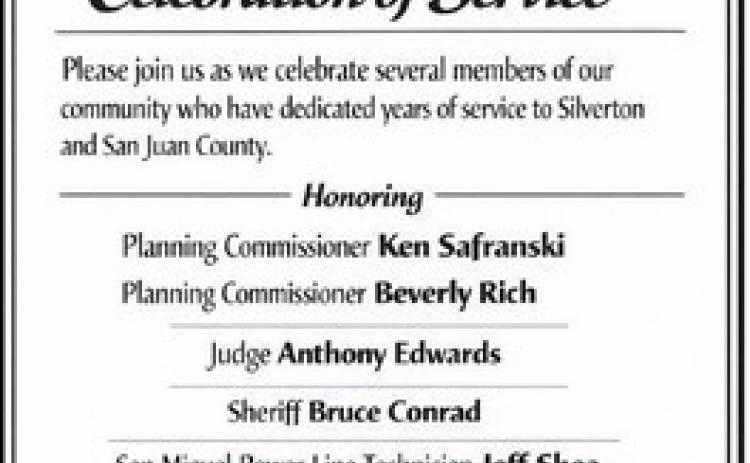 San Juan County celebrates those who have served the county for many decades