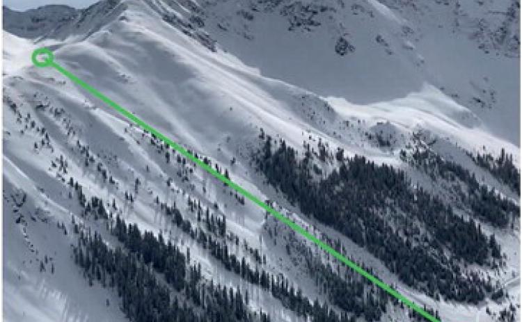 Lift 2 aerial photo. Photos provided by Silverton Mountain