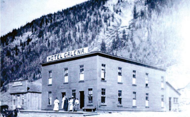 HOWARDSVILLE, 1880s. Photo courtesy of San Juan County Historical Society