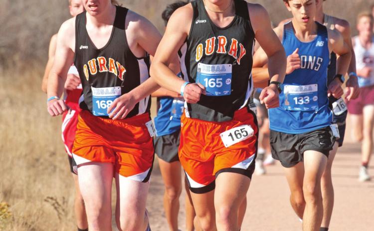Paton Edwards, a junior, has competed at State Finals for cross country every year since he started on the team in sixth grade. Photo Credit David Emory
