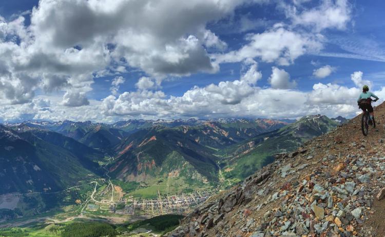 A view of Silverton from Baker’s Park. Photo Credit Eddie Phillips