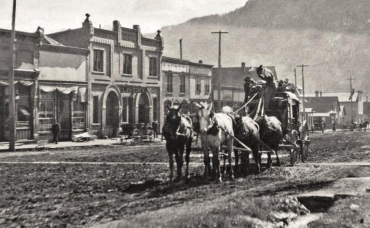 OURAY STAGE, AROUND 1910