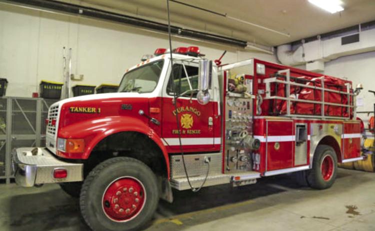 Durango Fire station 16 near Cascade Village &amp; Durango Fire Chief Hal Doughty.