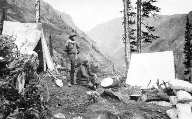 Miners in San Juan County likely from the mid-1870’s. Photo courtesy of Legends of America archives.